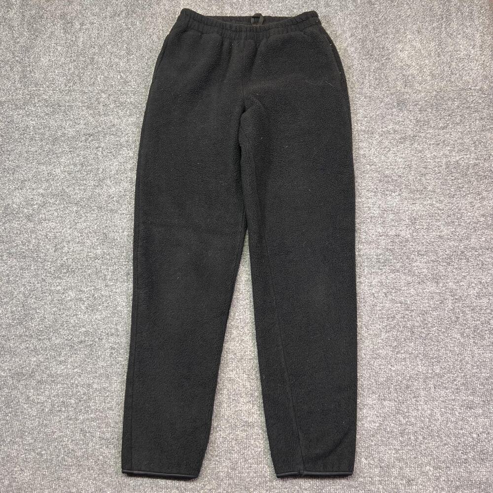 Vintage The North Face Sweatpants Womens Small Black Fleece Thermal Hiking USA